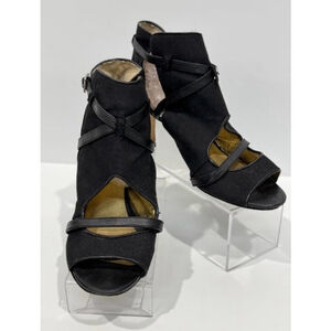 Dani Black Tarina Sandal Heels Black Color size 7M